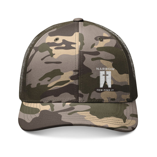 Camouflage Trucker Hat - Narrow Few Find It