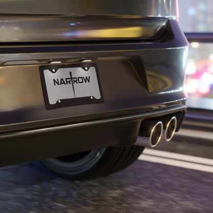Metal Vanity Plate — NARROW