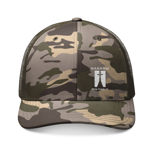 Camouflage Trucker Hat - Narrow Few Find It